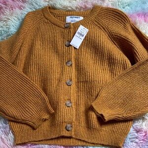 Old Navy kids Golden Cardigan